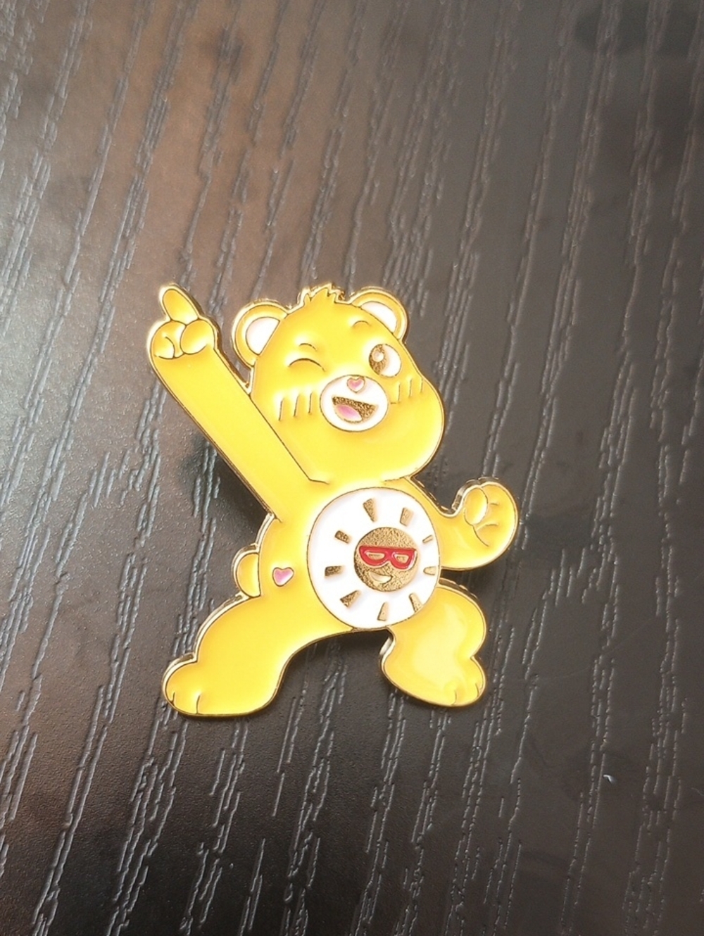 Care Bears Yellow Funshine Bear Enamel Pin Brooch
